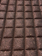 I.S. Design - Sadel underlag - Bronze Glitter