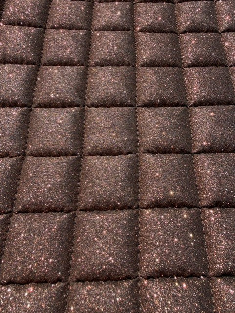 I.S. Design - Sadel underlag - Bronze Glitter