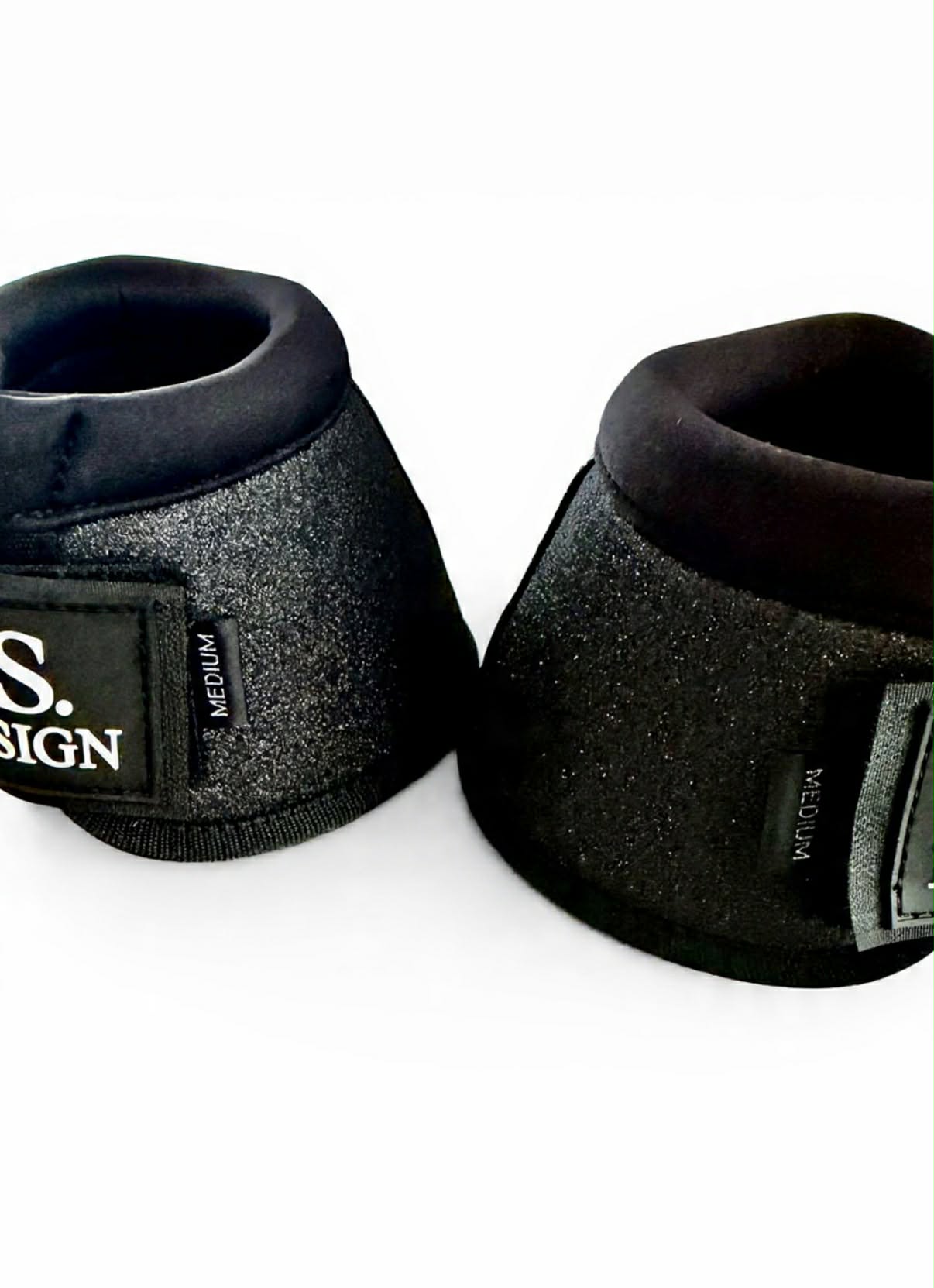 Glimmer klokker - sort