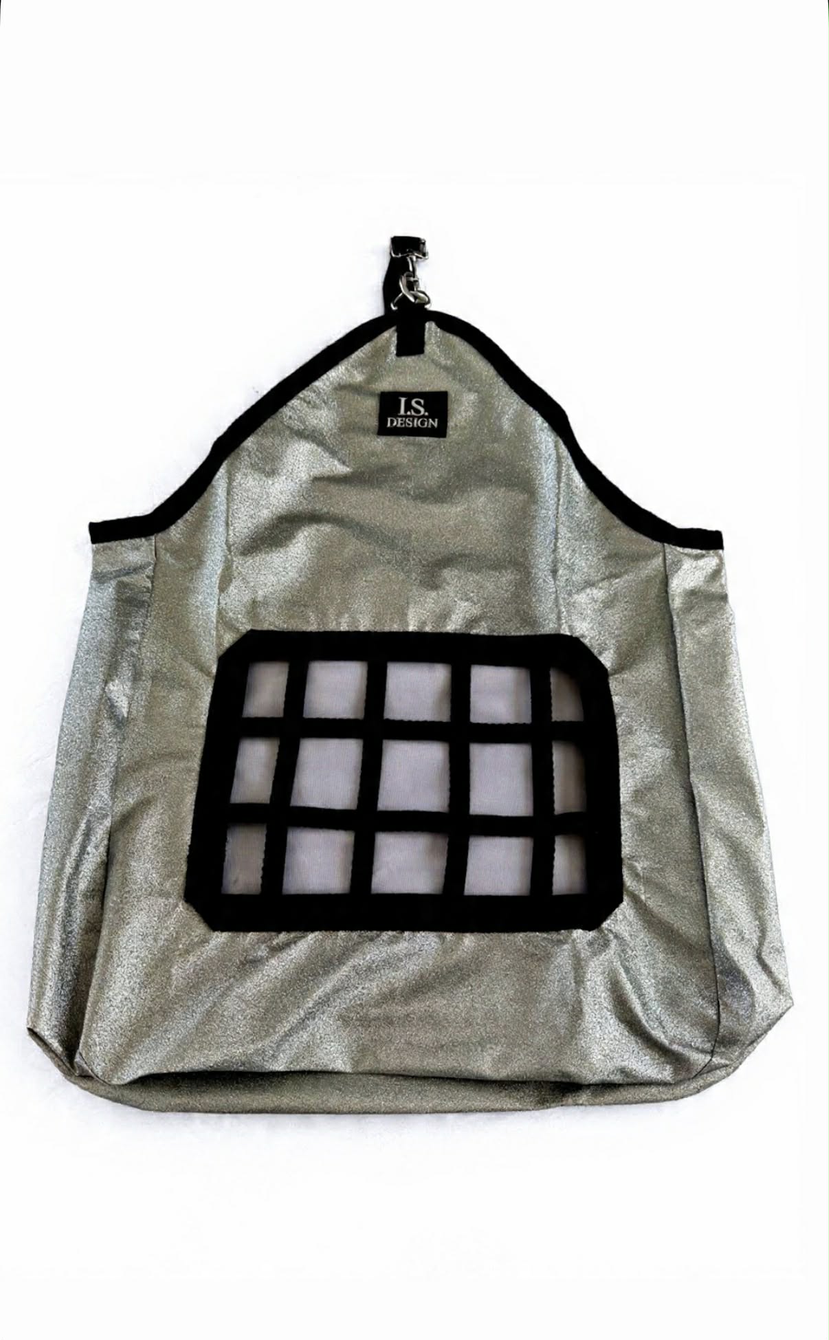 Glitter Hay Bag - Silver