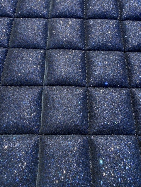 I.S.Design - underlag - Navy Blue Glitter