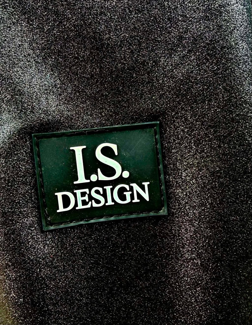 I.S. Design – Stævne dækken med glitter - Sort