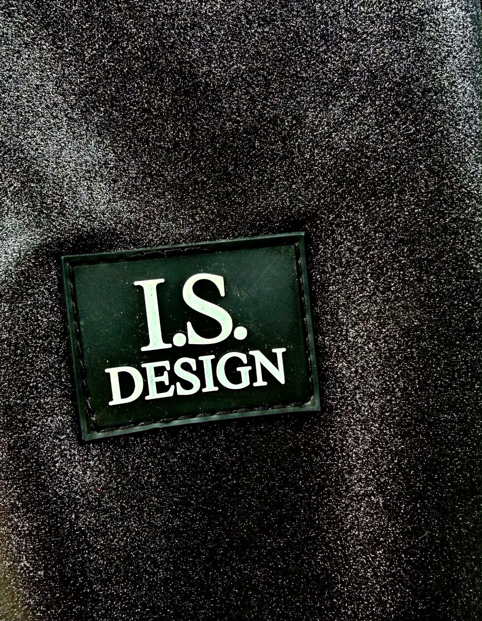 I.S. Design – Stævne dækken med glitter - Sort