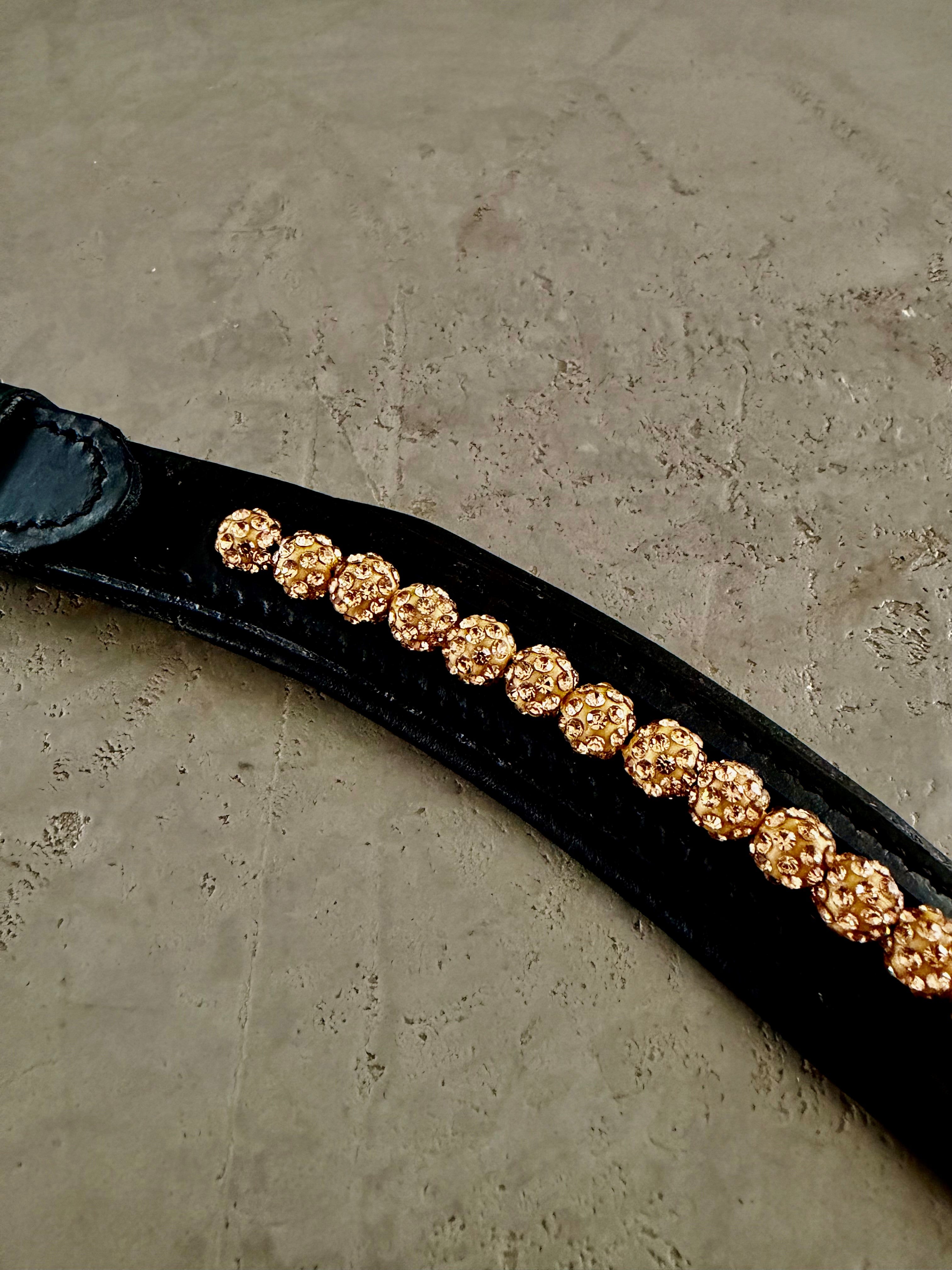 Disko pandebånd - Gold