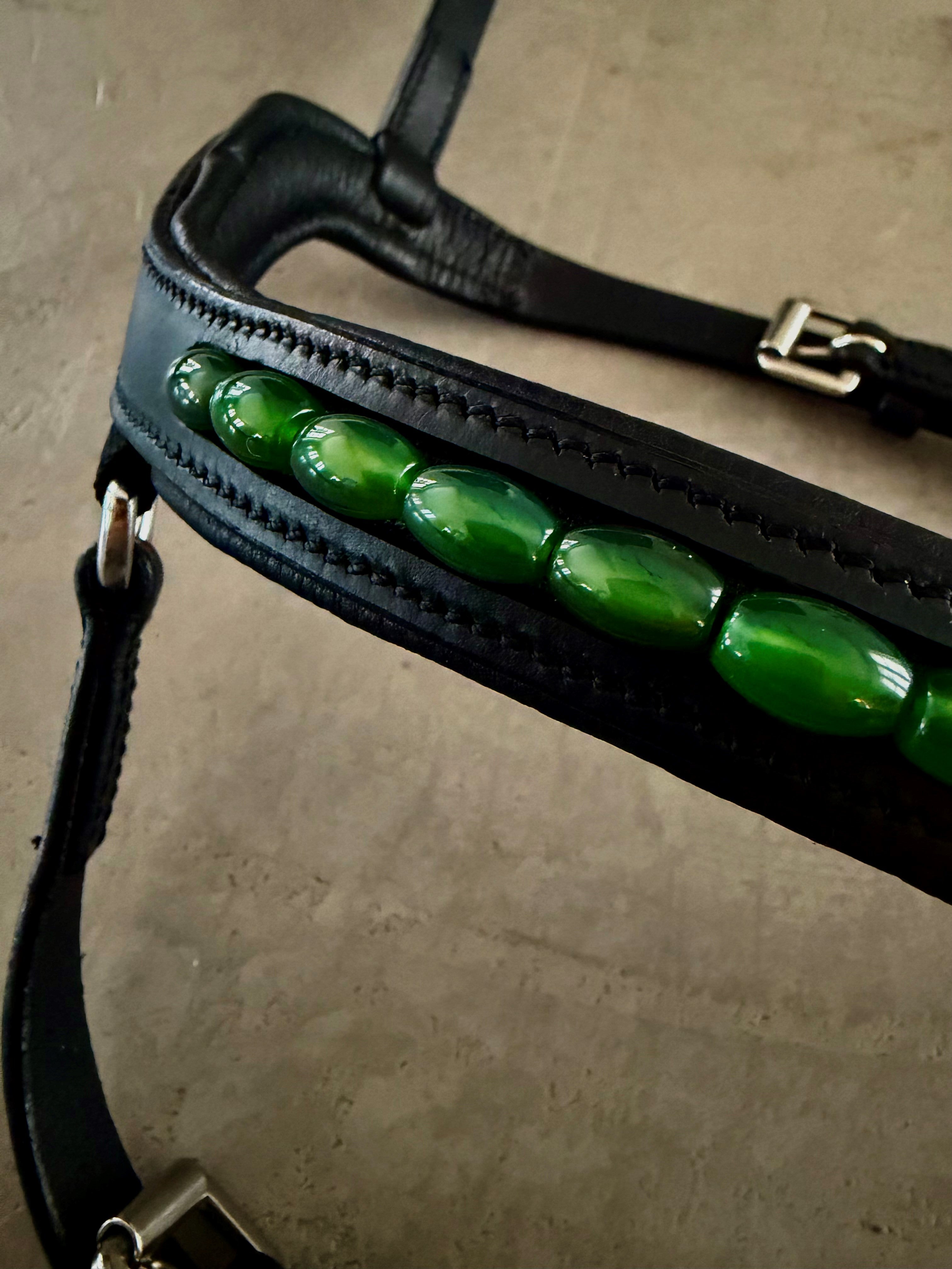 Anatomisk kombineret næsebånd - Forest Green