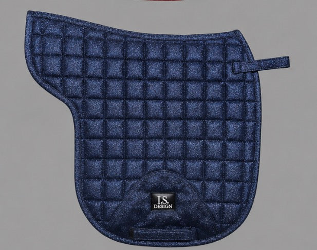 I.S.Design - underlag - Navy Blue Glitter