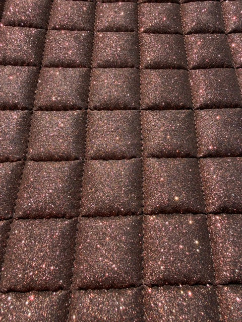 I.S. Design - Sadel underlag - Bronze Glitter