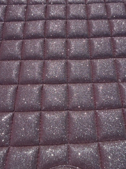 I.S. Design - Sadel underlag - Pink Glitter