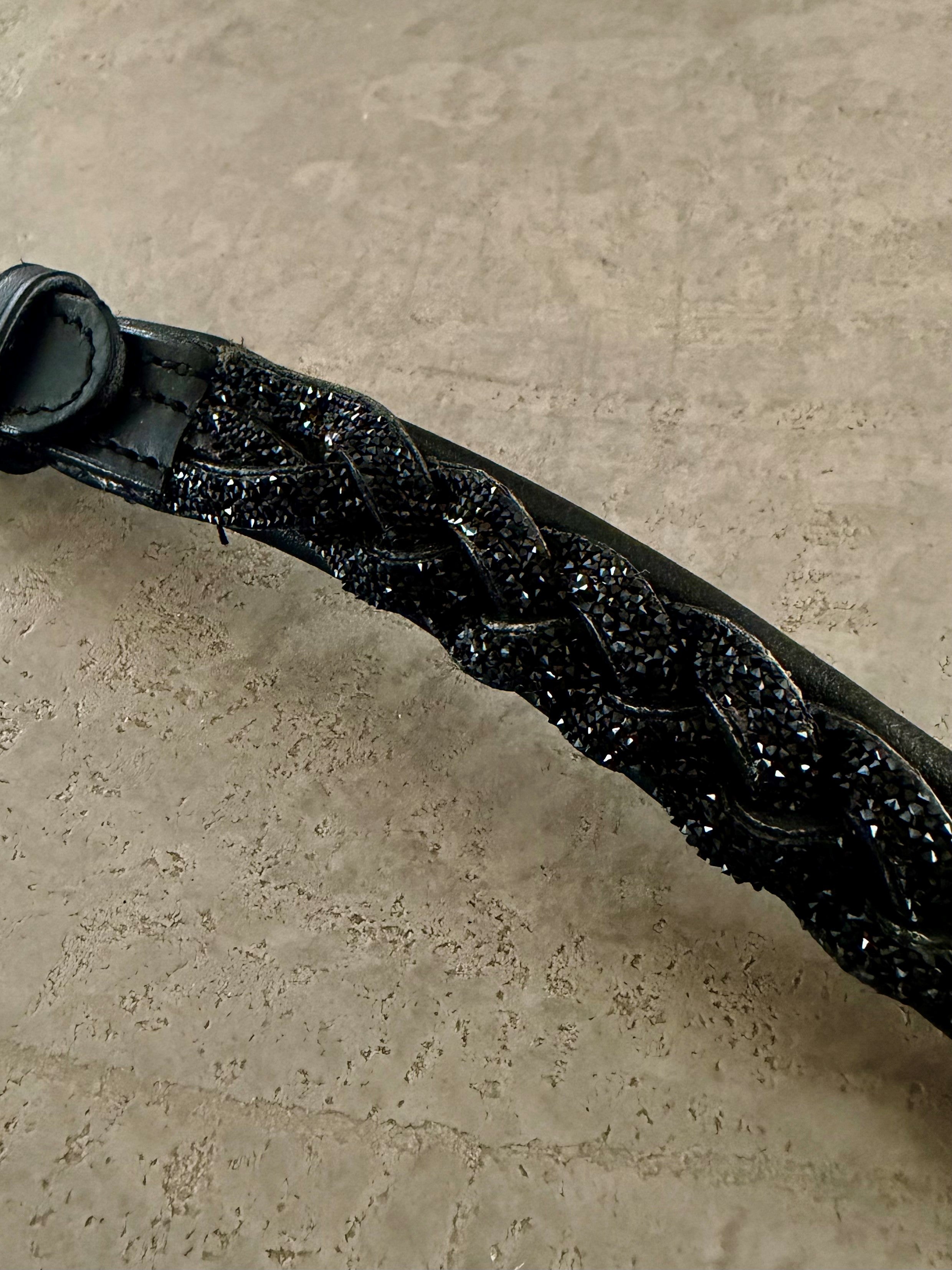 Snerting Glitter Pandebånd - Sort