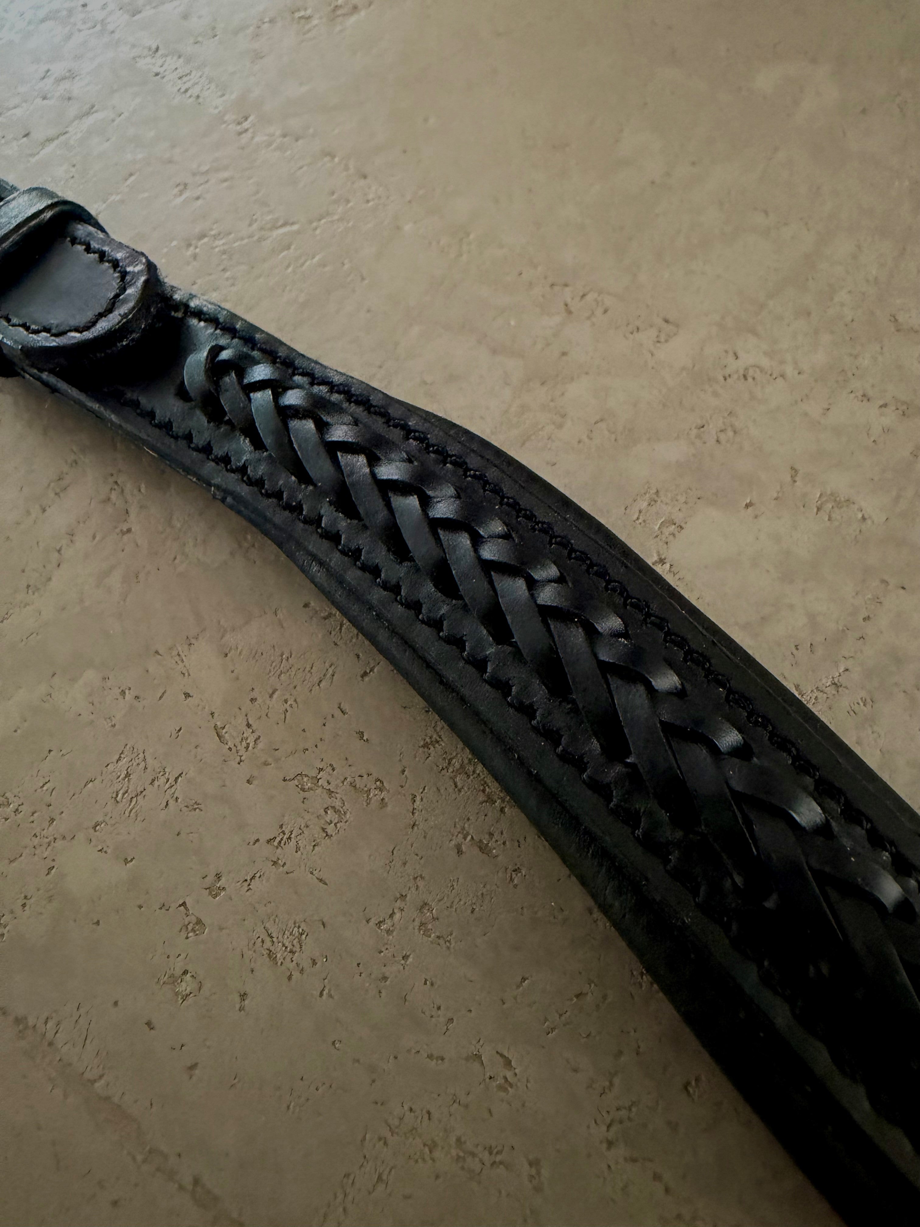 Pandebånd - Sort Flet