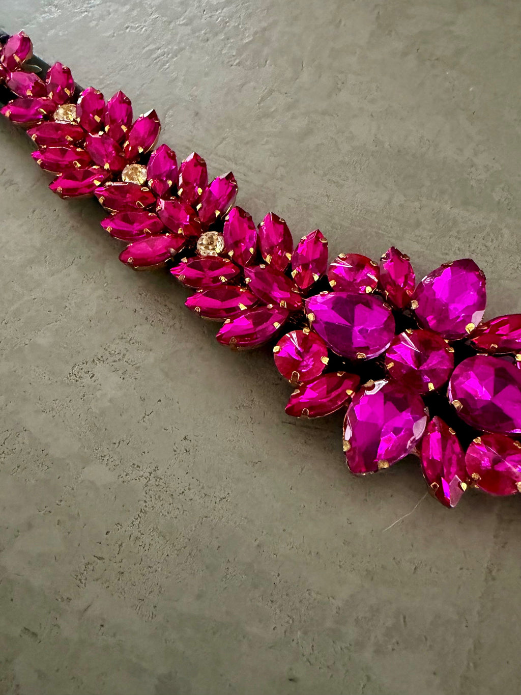 I.S.Design - Krystal pandebånd - Pink
