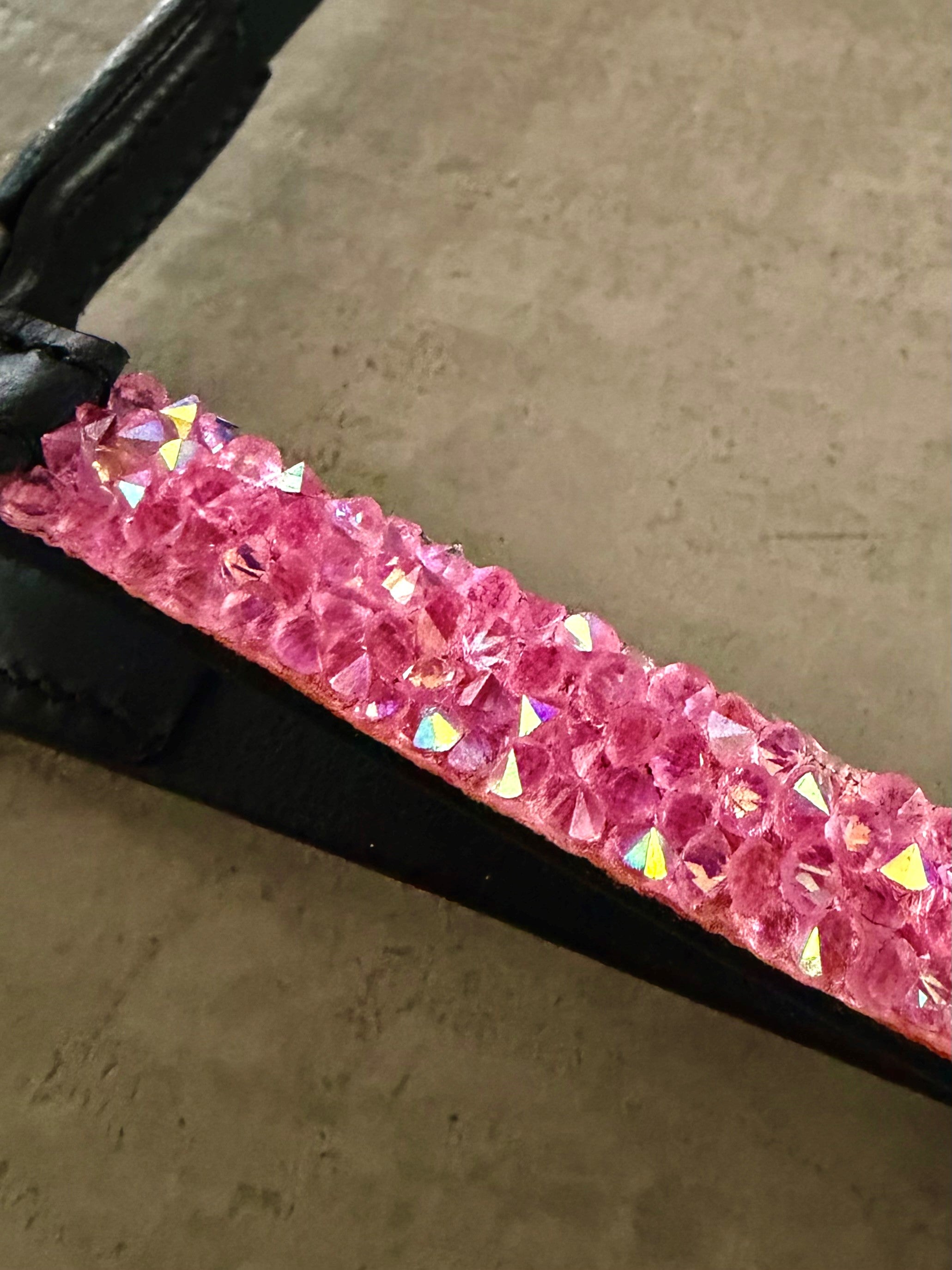 Agnes Glitter Trense - Pink