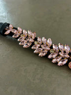 I.S.Design - Krystal pandebånd - Lys Rosa