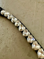 Hjerte pandebånd - Silver