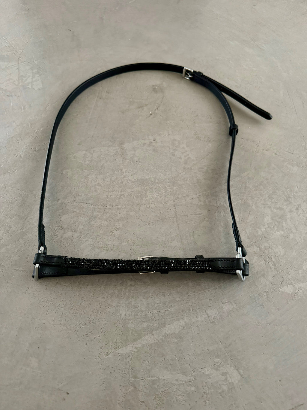 Agnes Glitter Trense - Sort