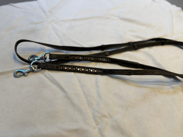 Nordic Horse supergrip tøjle - Colour mix Pink