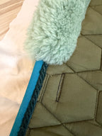 Mattes underlag - olivengrøn