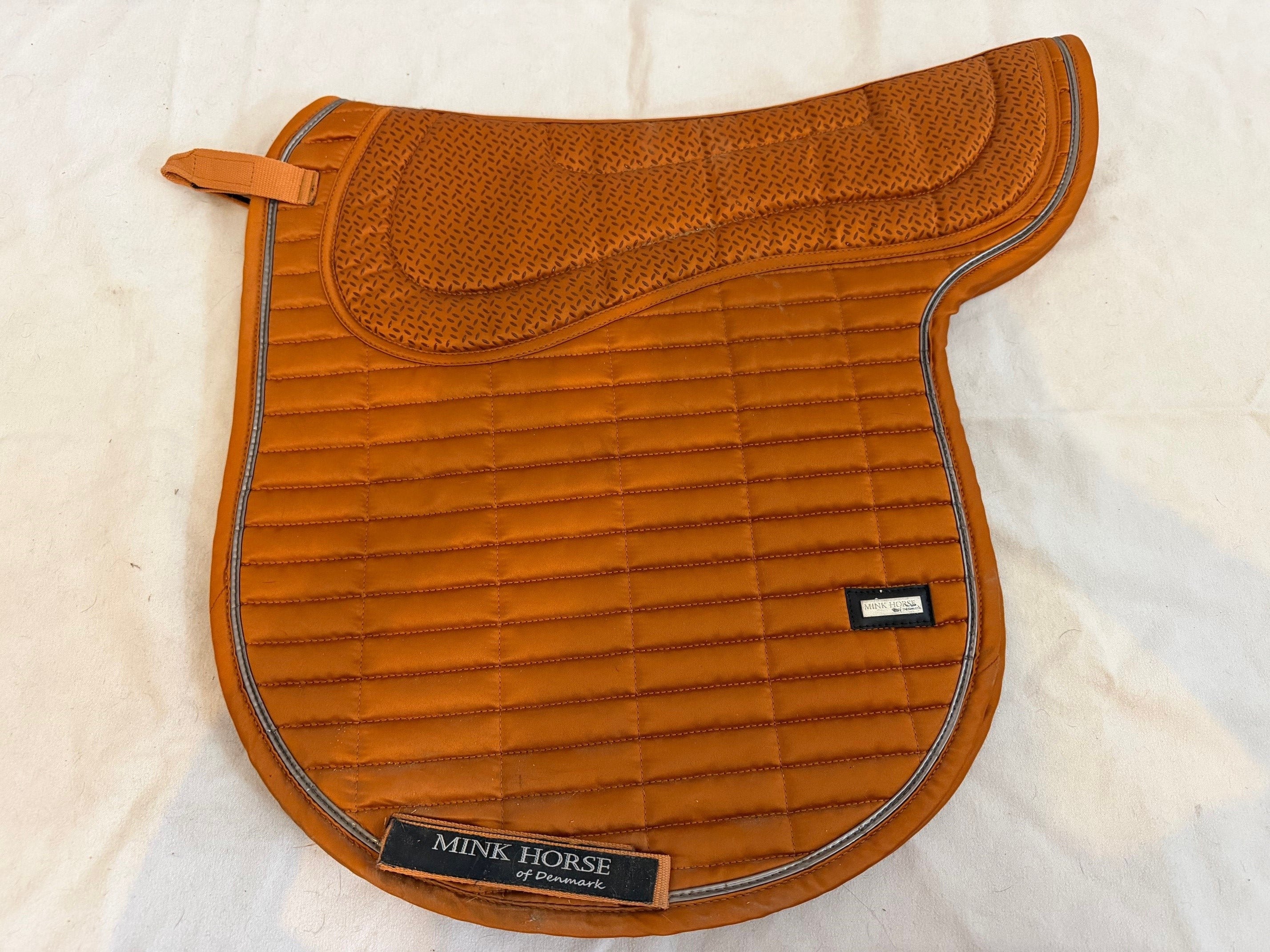 Mink Horse Air Sadelunderlag - orange