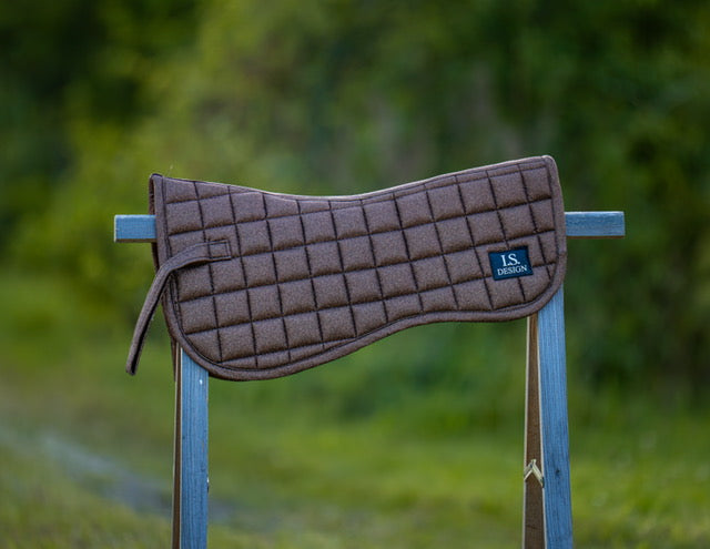 I.S. Design - Sadel underlag - Bronze Glitter