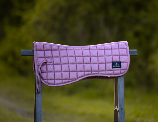 I.S. Design - Sadel underlag - Pink Glitter