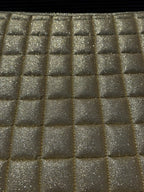 I.S. Design - Sadel underlag - Gold Glitter