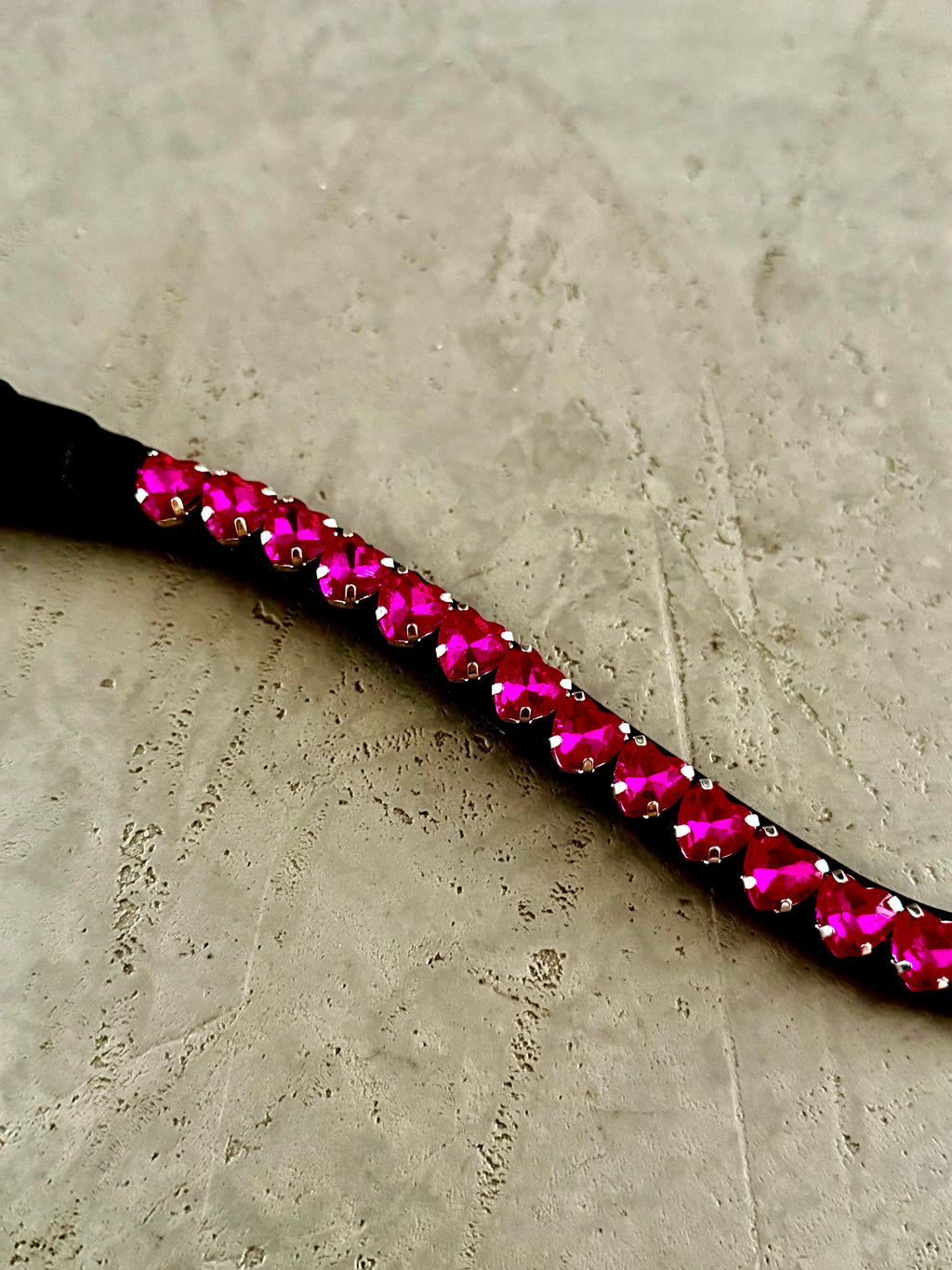 I.S.Design - Hjerte pandebånd - Pink